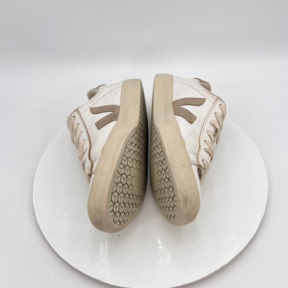 Veja Campo Chromefree Women Size 8 White Natural Leather Low Top Training Shoes - Picture 9 of 15